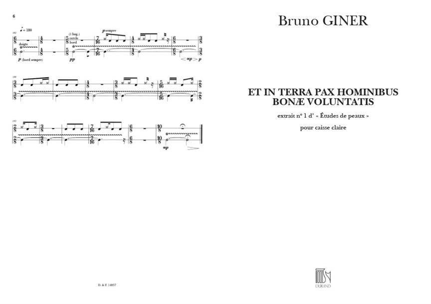 Etude De Peaux N 1